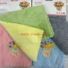 Embroidered bouquet towel, plain lace cloth, household kitchen cleaning towel, absorbent stain removal cloth, bahia Application Scenario